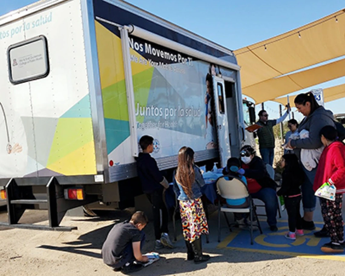 UArizona Mobile Health Unit Outreach to Spanish-Speakers Crucial Link in COVID-19 Battle